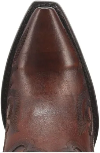 Vista 6 de Dan Post Seductress Botas por encima de la rodilla de cuero castaño