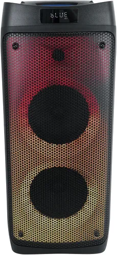 Vista 2 de Rockville Bass Party 65 1200W LED Bluetooth House Sistema de altavoces con entrada de micrófono