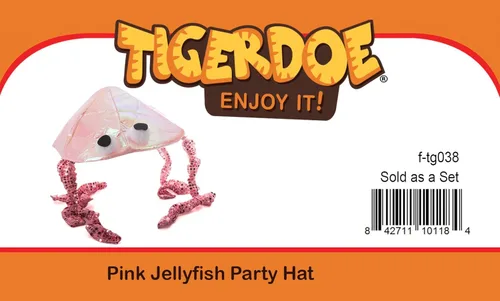 Vista 6 de Tigerdoe Sombrero de medusas - Disfraz de gelatina - Sombreros de animales - Sombreros de pescado - Sombrero de disfraz