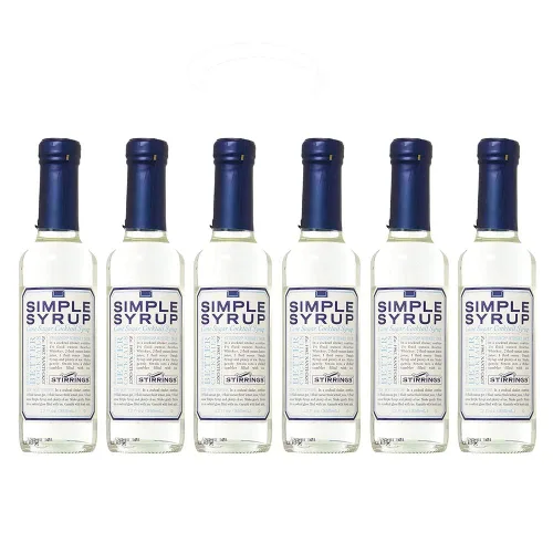 Vista 8 de Stirrings Pure Cane - Mezclador de cóctel de jarabe simple, botella de 12 onzas, paquete de (1)