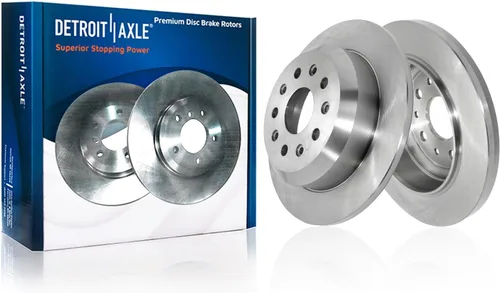Vista 35 de Detroit Axle - Rotores de freno delanteros para Lexus GS350 GS430 GS450h GS460 IS200t IS250 IS300 IS350 Reemplazo de rotores de freno perforados