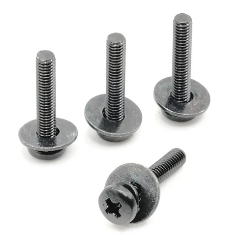 Vista 8 de Tornillos de repuesto M4-1.25 0.748-0.866 in Tornillos de montaje en pared compatibles con Samsung For 19-22mm Hole Depth Installations