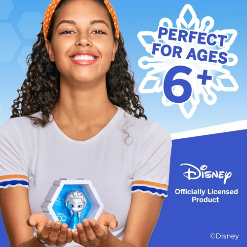 Vista 7 de WOW! PODS 4D Disney Frozen Elsa - Figura de juguete única conectable y coleccionable, exhibición de pared/estante, rellenos de cesta de Pascua