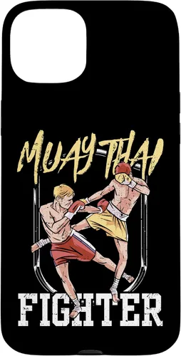 Vista 9 de iPhone 16 Muay Thai Fighter Martial Arts Hobby Boxing Case