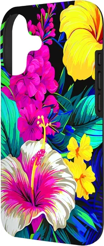 Vista 2 de Hawaiian Accessories Aloha Hibiscus Flower - Carcasa para iPhone 17
