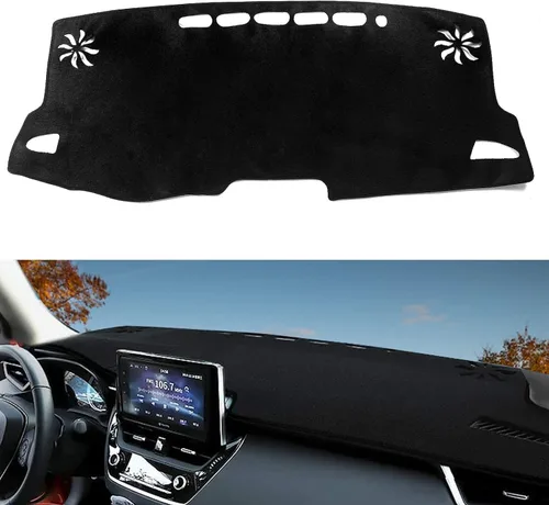 Vista 8 de MODIGT Alfombrilla para cubierta de salpicadero Compatible con Nissan Altima 2007 2008 2009 2010 2011 2012 Nissan Altima Sedán Coupé Protector