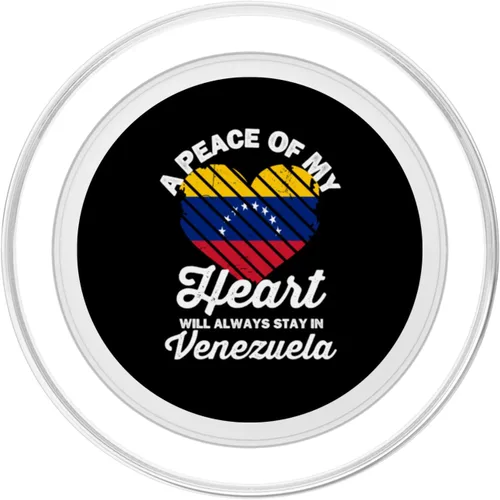 Vista 2 de Una paz de mi corazón siempre se quedará en Venezuela PopSockets Venezolanos MagSafe PopGrip para iPhone