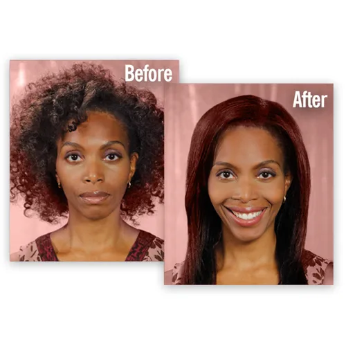 Vista 4 de Simply Straight Professional Pro, alisador, rosa dorado, 1.25 libras