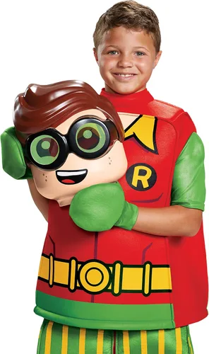 Vista 6 de Disguise Robin Prestige - Disfraz infantil (7-8), color rojo