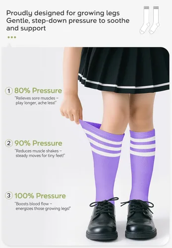 Vista 78 de Zando Calcetines de fútbol para niños, hasta la rodilla, para jóvenes, béisbol, fútbol, sóftbol, niños y niñas, de algodón suave sobre