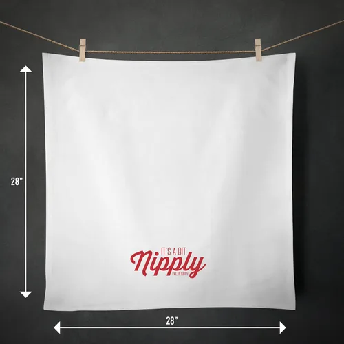 Vista 2 de Nipply - Toalla de cocina navideña