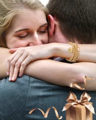 Vista 8 de Doubgood - Pulseras de cuentas de oro para mujer, juego de pulseras apilables de oro para mujeres y hombres, pulsera de cuentas elásticas chapada