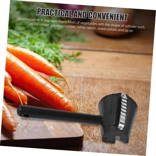 Vista 8 de KICHOUSE Afilador de verduras para hacer queso, herramientas de chef, rizadores, cortador de espaguetis vegetales, triturador de verduras
