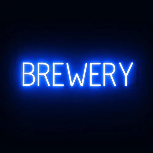 Vista 57 de SpellBrite Letrero de cerveza fría Letrero relacionado con la cerveza con aspecto de neón, fuente de luz LED verde 16.8 x 15.0 pulgadas