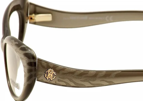 Vista 3 de Roberto Cavalli RC0778 - Marco de acetato para mujer 53 unidades color beige