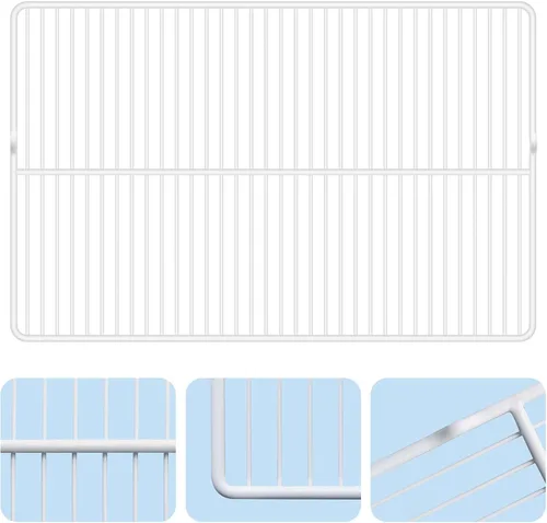 Vista 3 de Estante de alambre mejorado para refrigerador de 25.5 x 16.5 pulgadas para Frigidaire Kenmore reemplaza 240360908, AP5805565, 240360905, 240360901