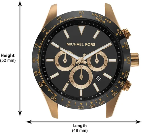 Vista 6 de Michael Kors Layton - Reloj de acero inoxidable