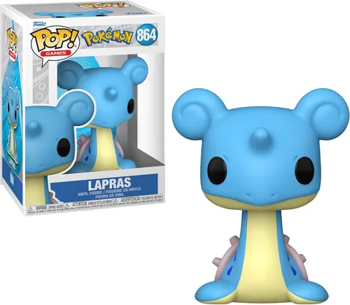 Vista 4 de Funko Pop! Games Juego de coleccionistas de Pokémon - 3 figuras Piplup, Lapras, Leafeon