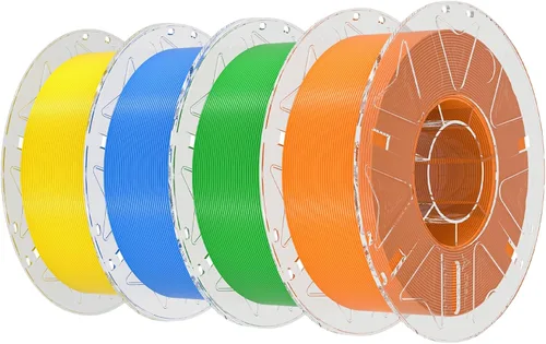 Vista 35 de Creality Hyper PLA Filamento 1.75mm, filamento RFID para impresora 3D PLA de alta velocidad 30-600mm/s, 1kg(2.2lbs)/carrete Filamento compatible