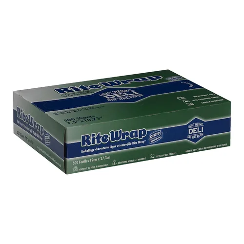 Vista 2 de Georgia-Pacific Dixie Rite-Wrap - Papel de cera seca ligera entrelazada por GP PRO (Georgia-Pacific), RW86W, blanco, 10.75 pulgadas de ancho x 7.5