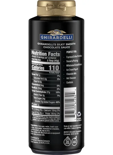 Vista 7 de Ghirardelli Botellas exprimibles - Caramelo, chocolate y chocolate blanco - Juego de 3