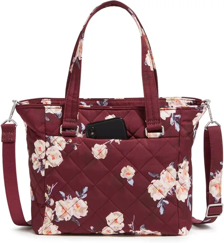 Vista 4 de Verabradley Womens Performance Twill Multi-Strap Shoulder Satchel Purse