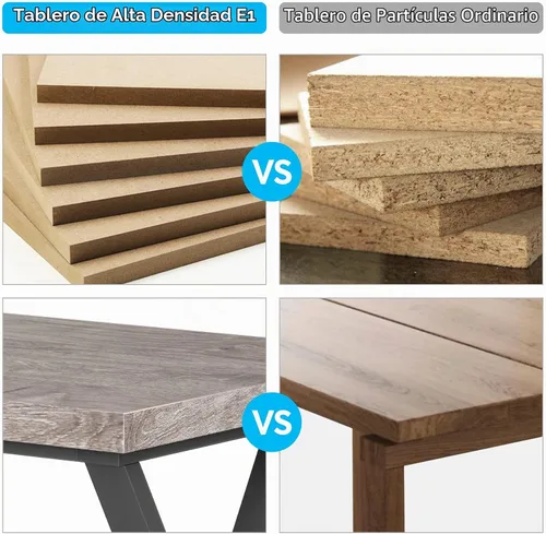 Vista 8 de Tribesigns Escritorio para computadora de escritura, escritorio de estudio resistente de 55 pulgadas con patas de metal en forma de Z, escritorio