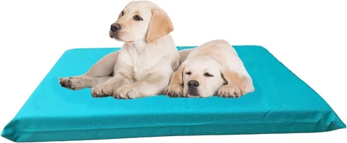 Vista 15 de Cama para perros de espuma viscoelástica con infusión de gel de alta densidad con funda externa duradera impermeable para todo tipo de clima