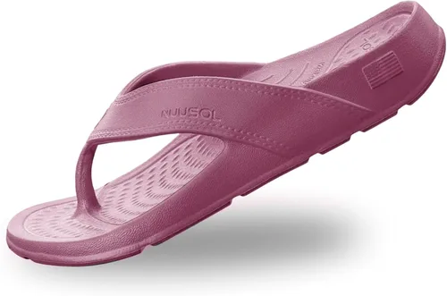 Vista 12 de NUUSOL Sandalias unisex en cascada; calzado antideslizante para senderismo/fascitis plantar; cojín suave, ligero y cómodo; soporte de arco y Negro