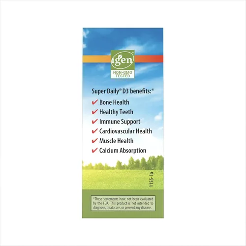 Vista 2 de Carlson - Super Daily D3 5,000 UI (125 mcg) por gota, gotas de vitamina D, apoyo inmunológico, salud cardíaca, vitamina D3 líquida, sin sabor, 90