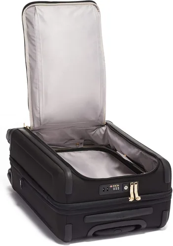 Vista 3 de TUMI Alpha Continental - Maleta de transporte de 4 ruedas para hombre, NegroOro, Alpha 3 Continental Dual Access - Equipaje de mano con 4 ruedas