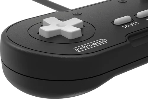 Vista 6 de Retro-Bit Legacy GC - Controlador con cable para Gamecube y Wii, color negro