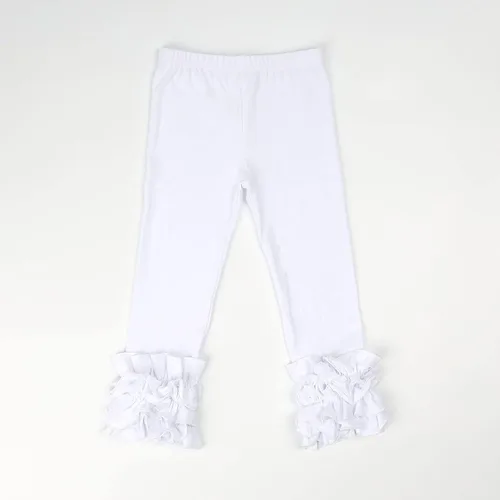 Vista 82 de HOOLCHEAN Leggings de algodón con volantes para bebés y niñas pequeñas