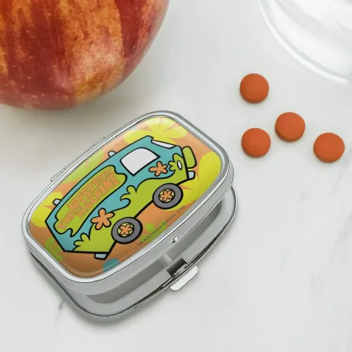 Vista 2 de Scooby-Doo The Mystery Machine - Caja de regalo rectangular para píldoras