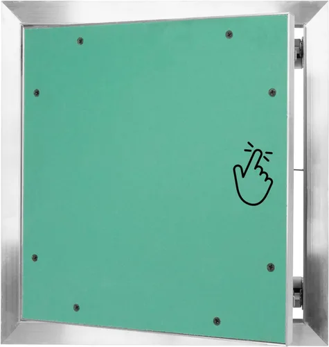 Vista 13 de Repa Market Panel de Acceso de 4 x 4 Pulgadas para Paneles de Yeso/Cubierta de Orificio de Pared de Acero con Recubrimiento en Polvo Blanco/Panel