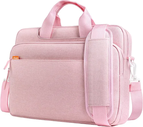 Vista 17 de JETech Funda para laptop de 15 y 15.6 pulgadas, funda impermeable para computadora compatible con MacBook Air/Pro 15/16, Surface Book 3/2 15, Dell