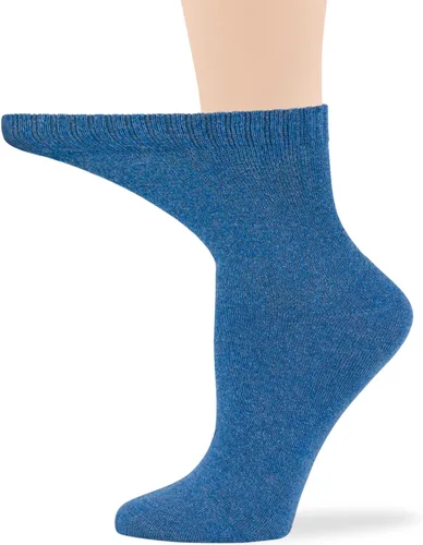 Vista 52 de 7BIGSTARS KINGDOM Women's Cotton Quarter Non-Binding Diabetic Fashion Socks-L-M-4 Pack-Multicolor