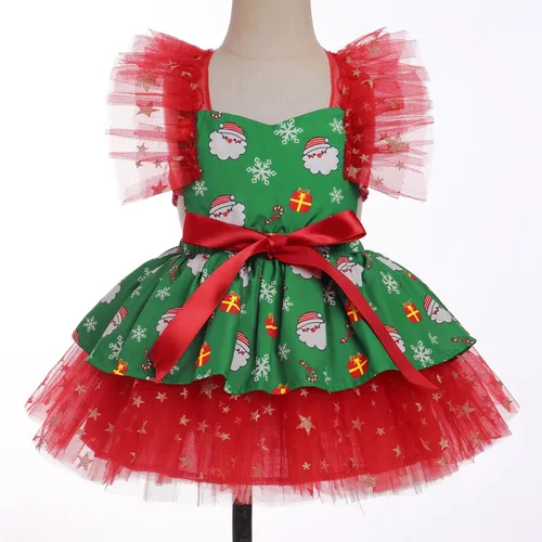 Vista 5 de Disfraz de primer Halloween para bebé, vestido de tutú de primer cumpleaños, vestido de novia para niñas de flores