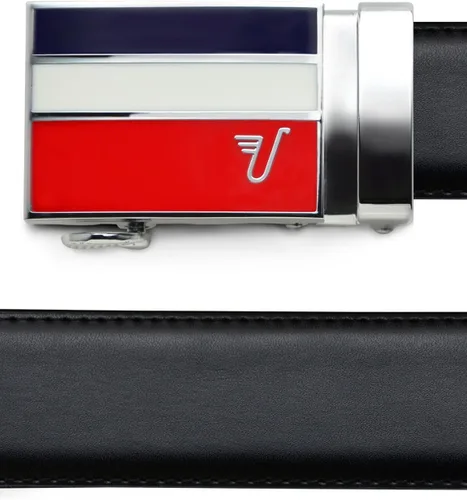 Vista 3 de Mission Belt Cinturón de trinquete de cuero para hombre, colección 3Bar