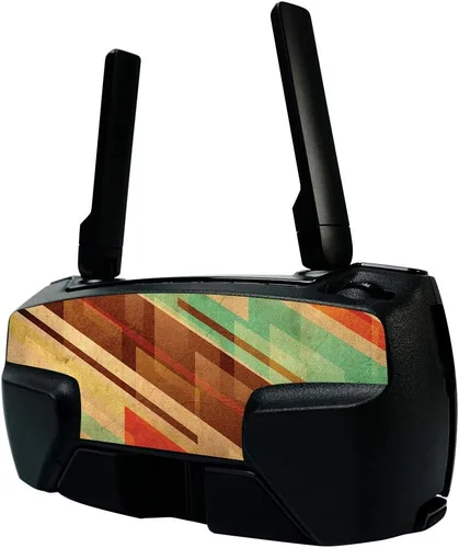 Vista 5 de MightySkins Skin para DJI Mavic Mini Drone Quadcopter portátil – Madera abstracta Cubierta protectora de vinilo duradera y única Fácil