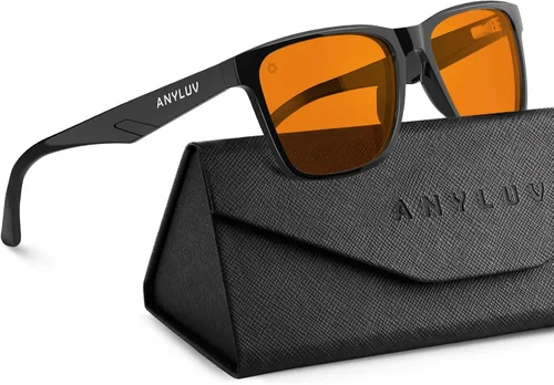 Vista 13 de ANYLUV Blue Light Glasses for Women & Men, Stylish Blue Light Blocking Glasses, Eyes Protection & Anti Eyestrain Eyewear