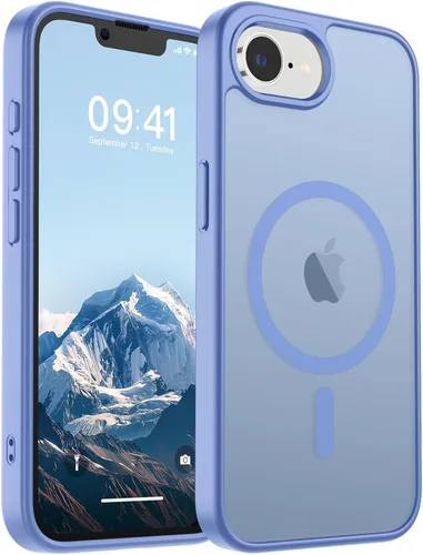 Vista 42 de SUPFINE Funda magnética para iPhone SE 2022 (3ª)/2020 (2ª), iPhone 8 (compatible con MagSafe) (protección contra caídas de grado militar), funda