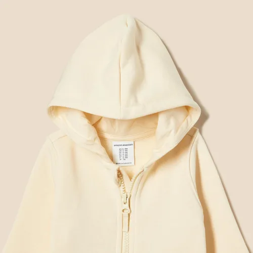Vista 4 de Tienda Essentials Unisex-Baby French Terry Zip-Up Hoodie
