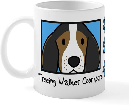Vista 59 de CafePress Taza de café de cerámica Anime American Eskimo de 11 oz (11.0 fl oz)