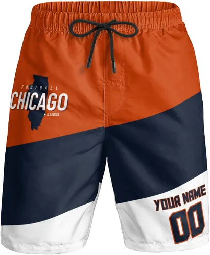 Vista 24 de Pantalones cortos de fútbol personalizados para hombre, regalos para hombres, casual, ciudad, jóvenes, aficionados, pantalones cortos deportivos