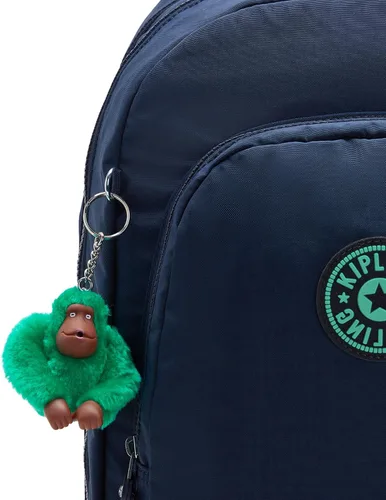 Vista 6 de Kipling Mochila para portátil Class Room de 17", Azul Verde Bl, Moderno minimalista clásico compacto