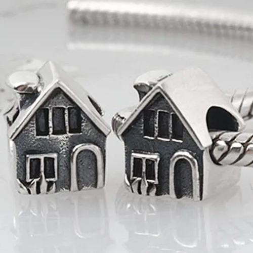 Vista 3 de Sweet House Charm - Abalorio de plata de ley 925 para pulsera Pandora