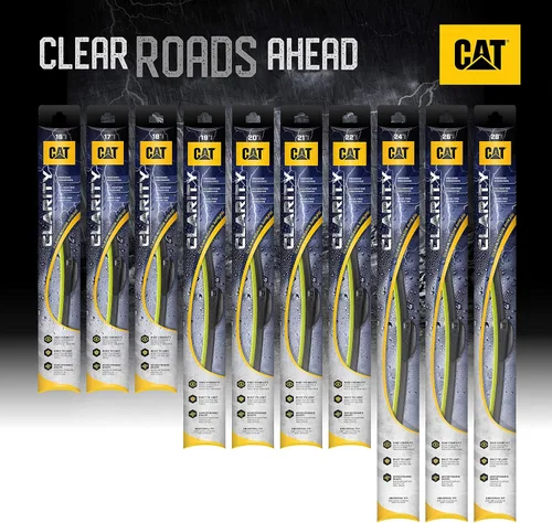Vista 11 de CAT Clarity - Limpiaparabrisas delantero de ajuste universal, repuesto directo de equipo original de rendimiento prémium, ajuste universal