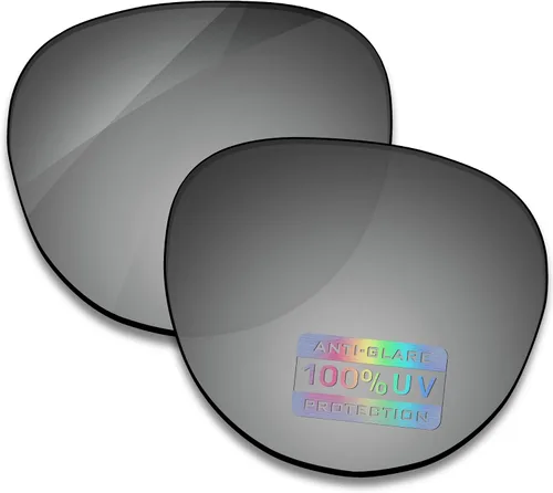 Vista 11 de Bowyer Lentes de repuesto para gafas Ray-Ban Meta Gen1 y 2 y 3 AI Espejo cromado negro.
