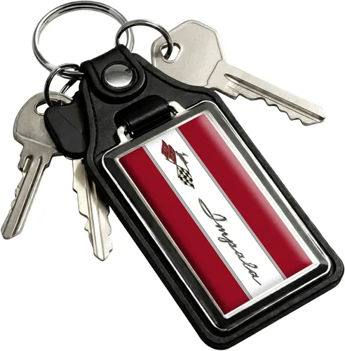 Vista 46 de Brotherhood Car Key Chain for Impala - Classic Models Keychain for Men and Oro olímpico - Guión de 1969